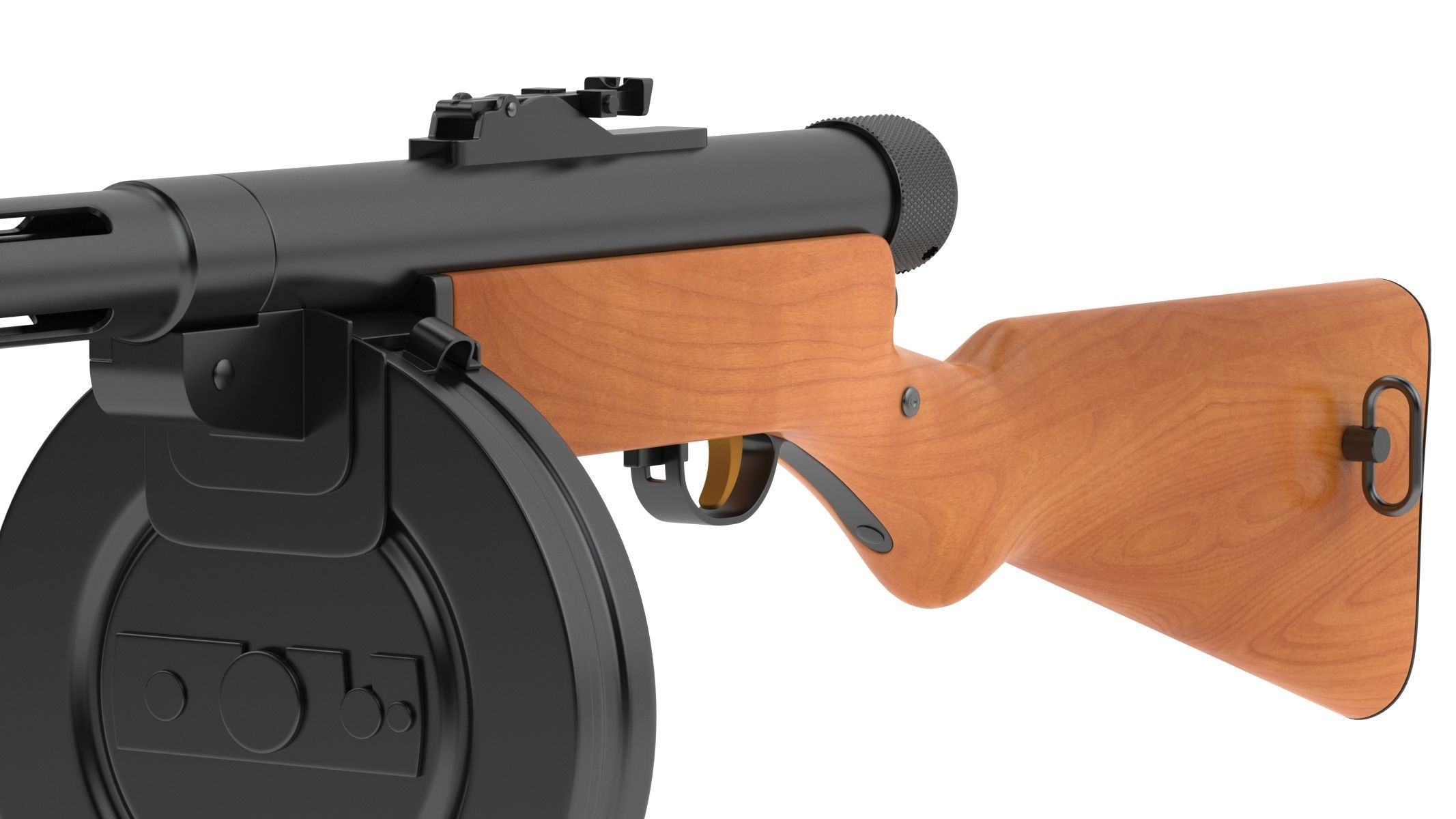 Suomi KP31 3D model_8