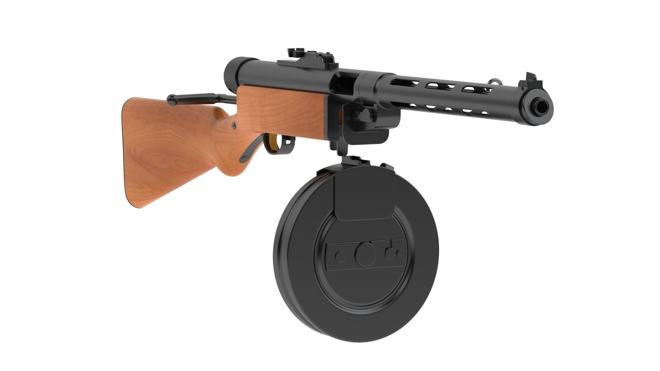 Suomi KP31 3D model_4