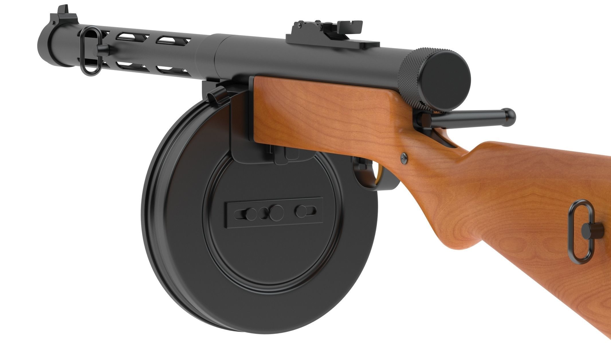 Suomi KP31 3D model_6