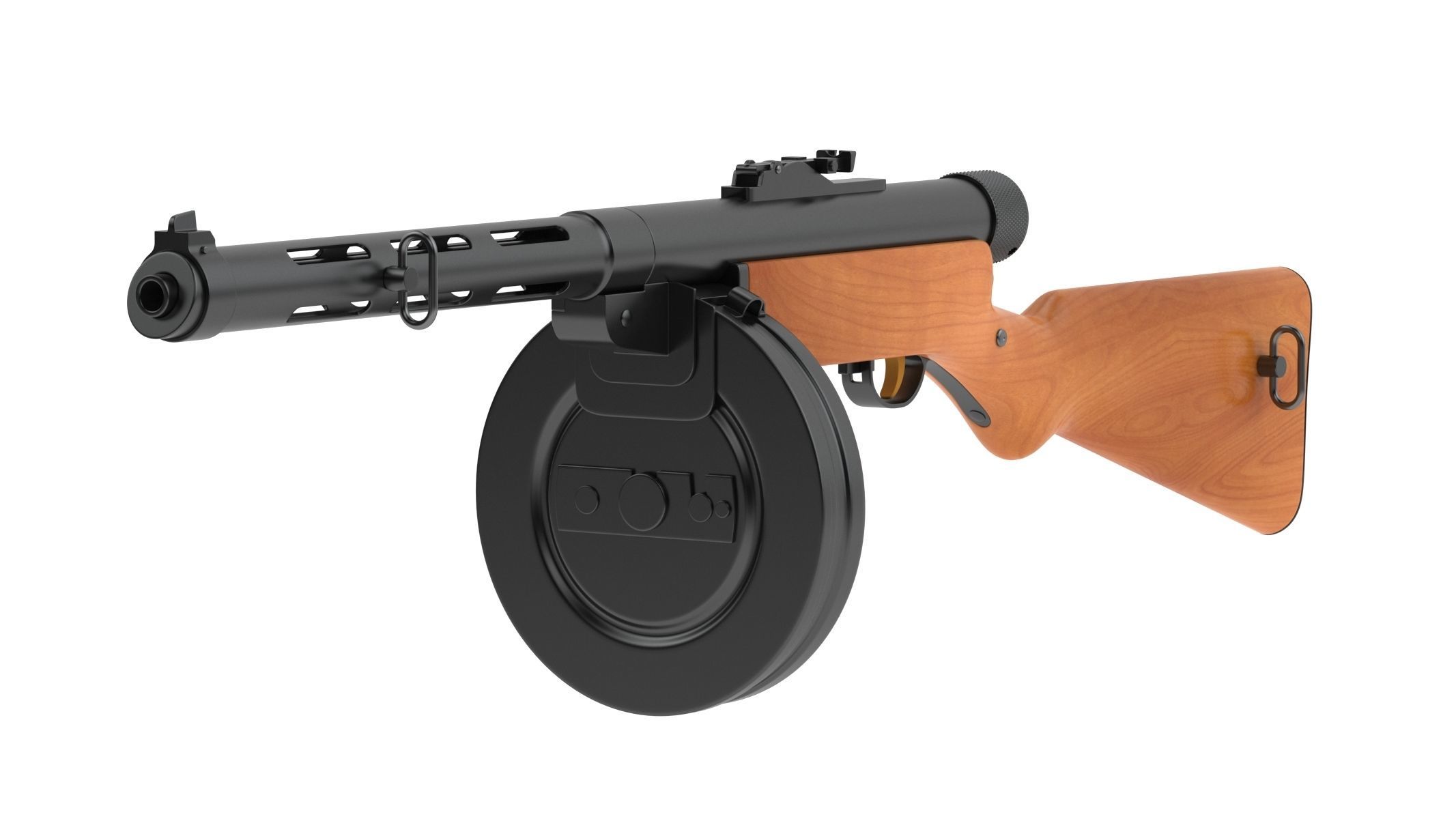 Suomi KP31 3D model_3