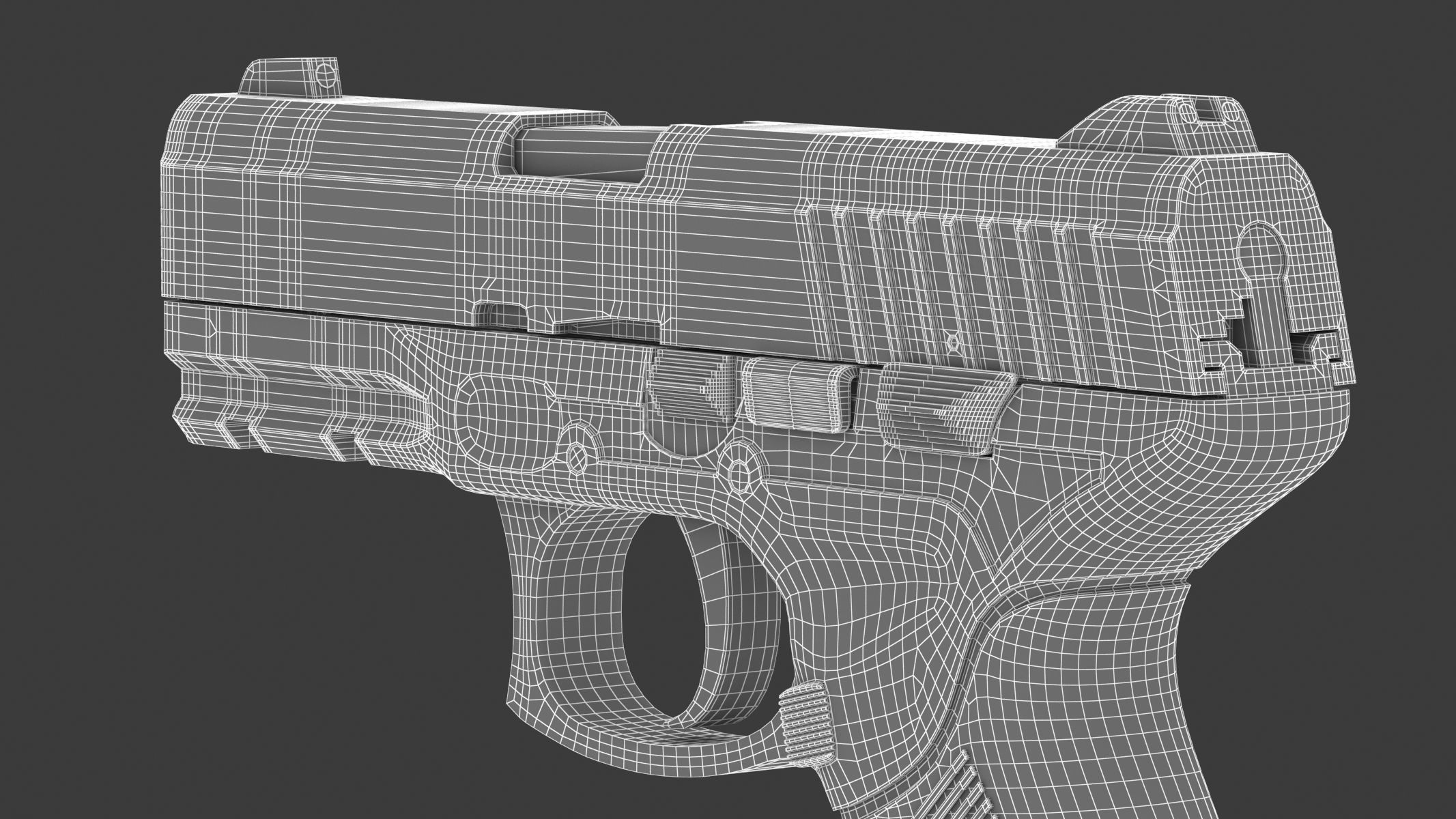 Taurus PT 247 3D model_21