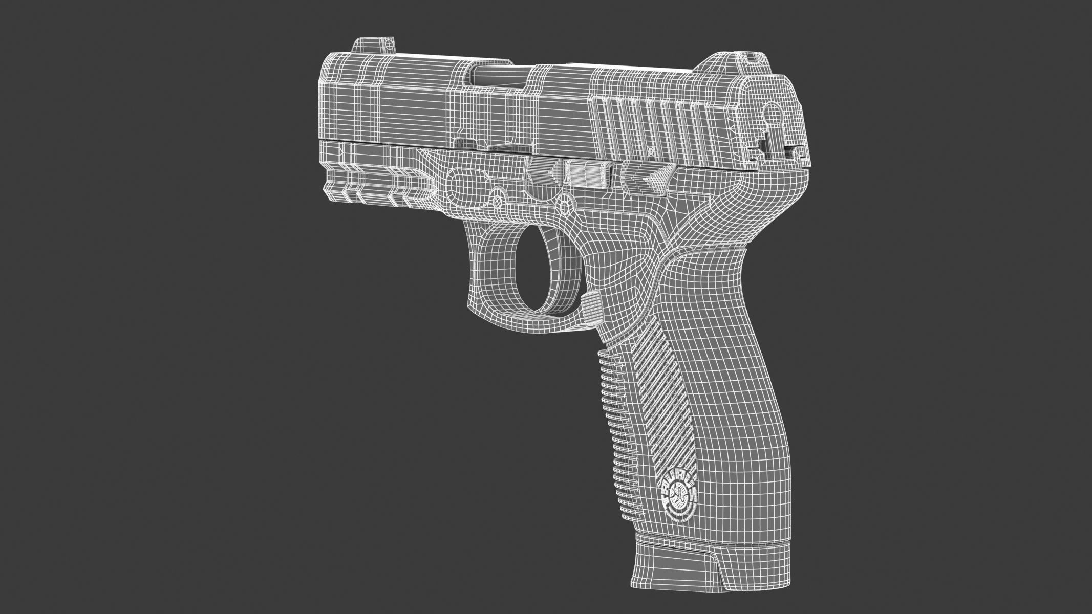 Taurus PT 247 3D model_16