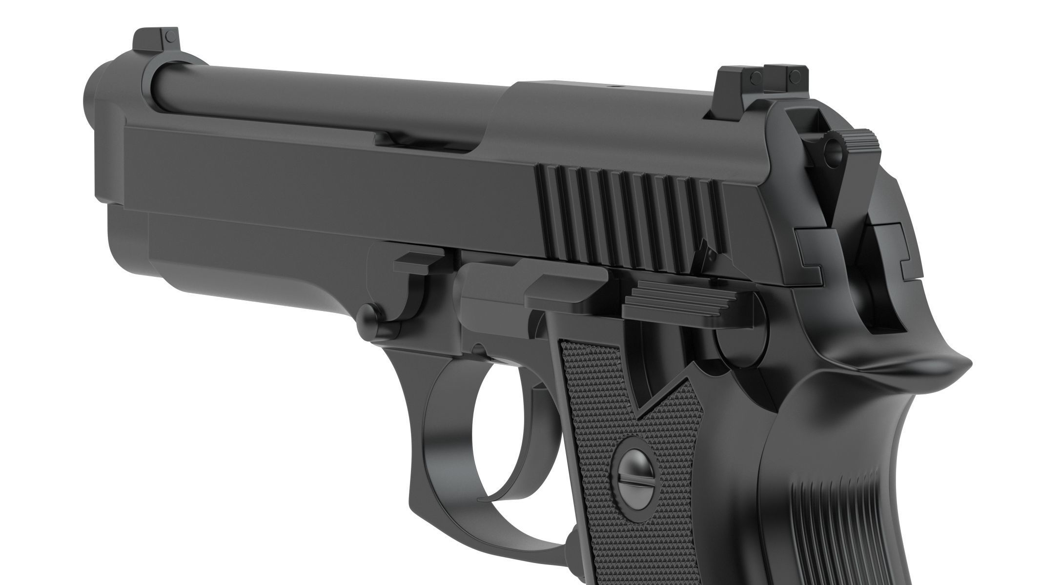 Taurus PT92 3D model_6