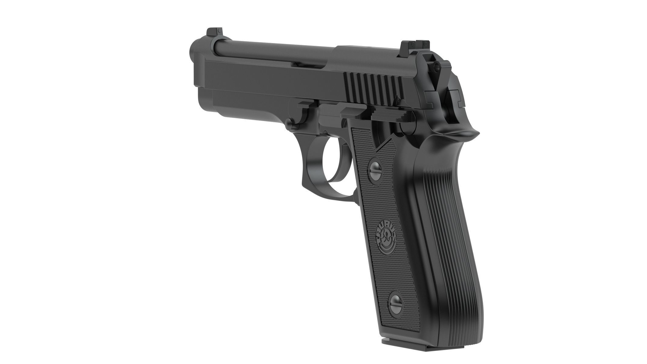 Taurus PT92 3D model_1