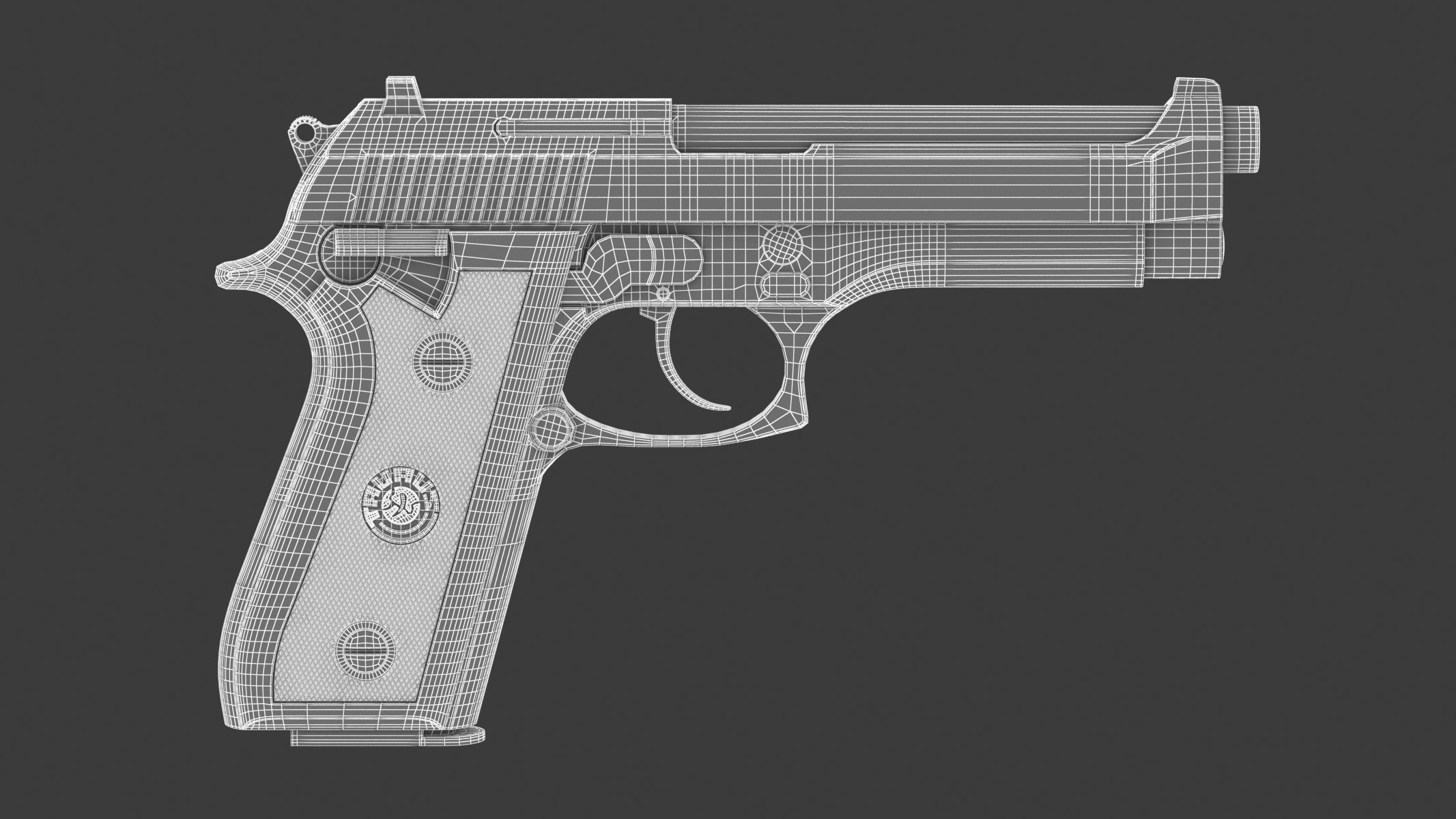 Taurus PT92 3D model_15