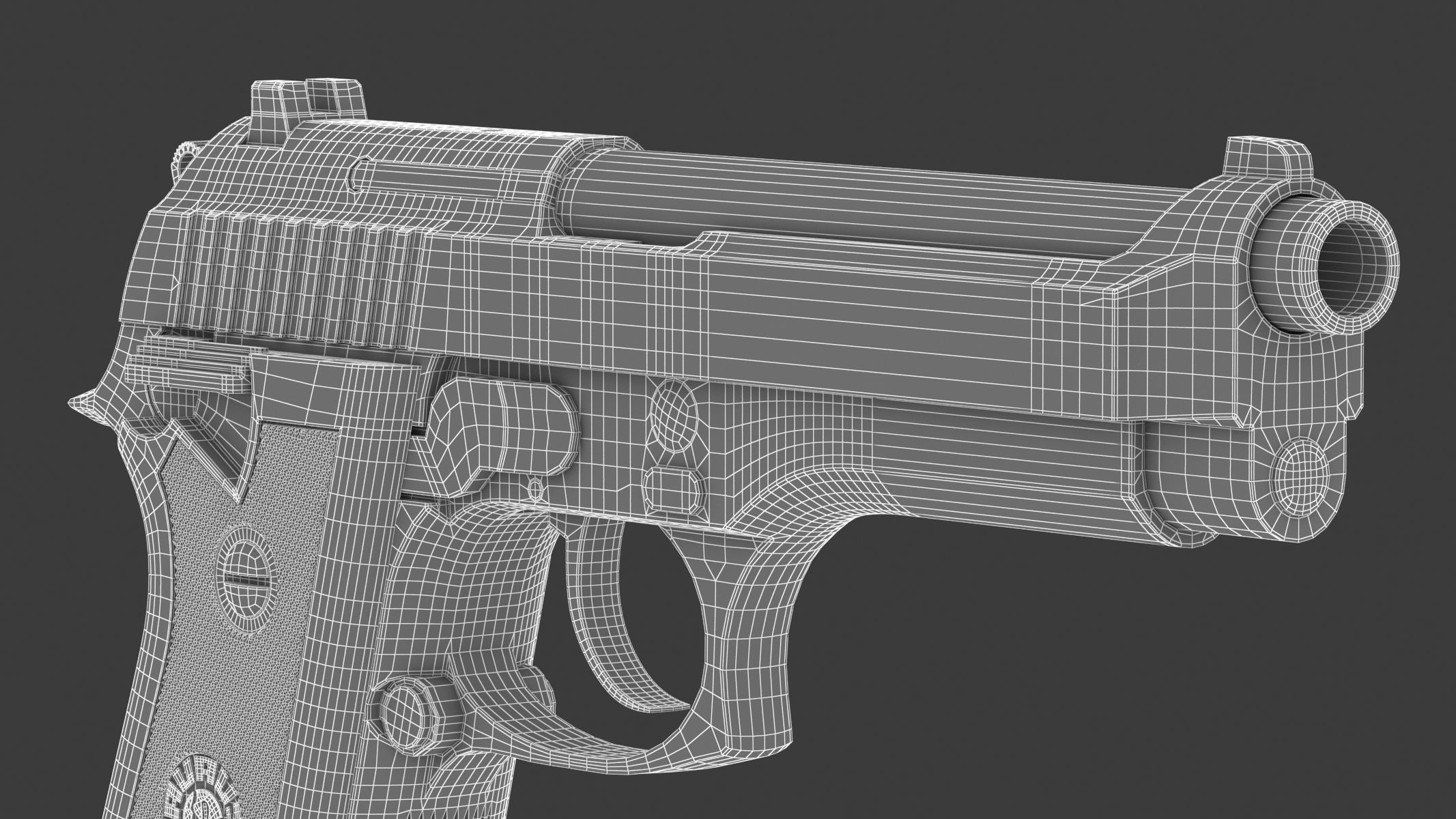 Taurus PT92 3D model_24