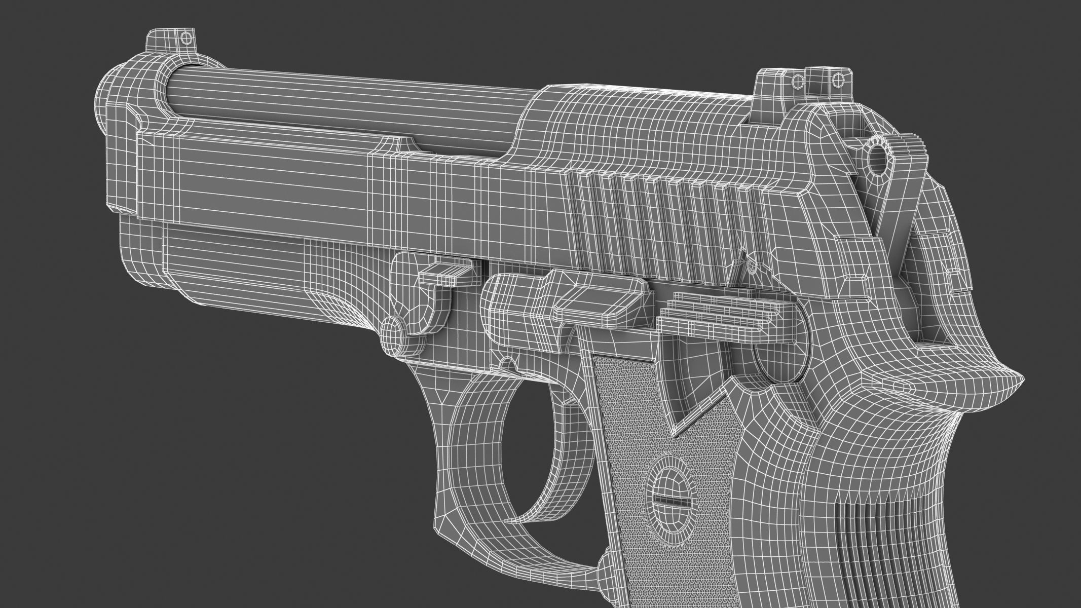 Taurus PT92 3D model_21