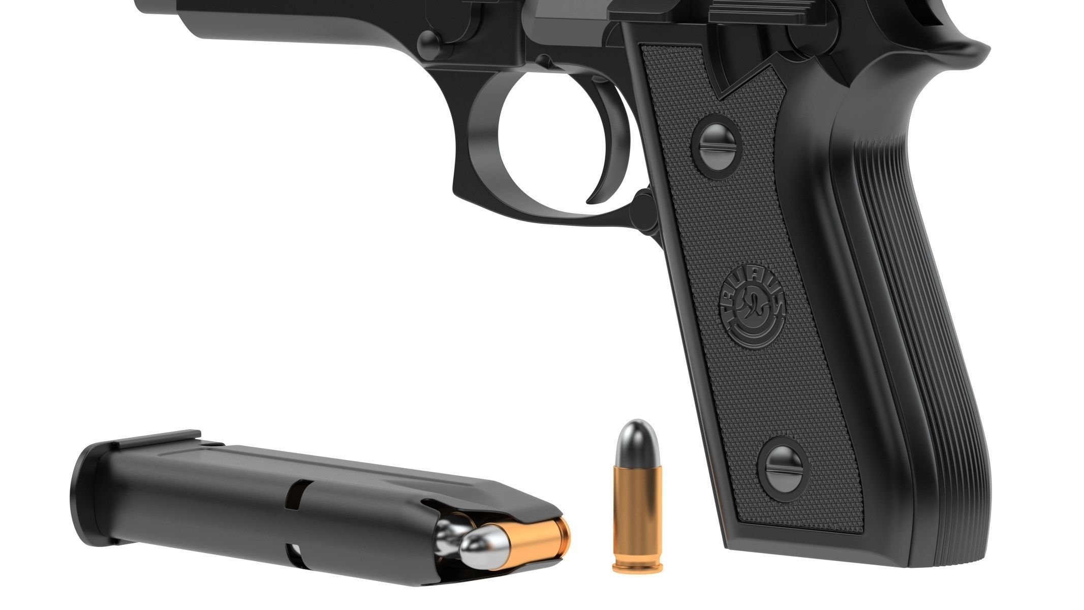 Taurus PT92 3D model_14