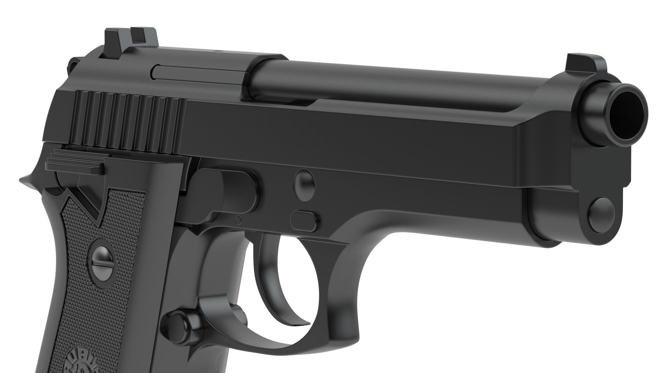 Taurus PT92 3D model_9