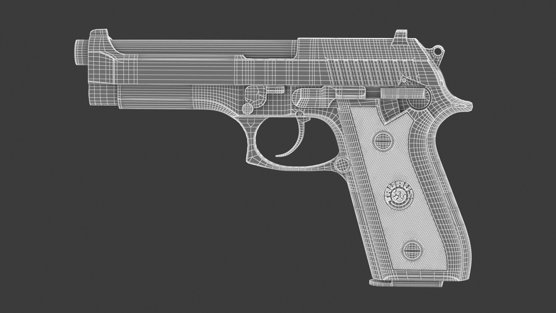 Taurus PT92 3D model_17