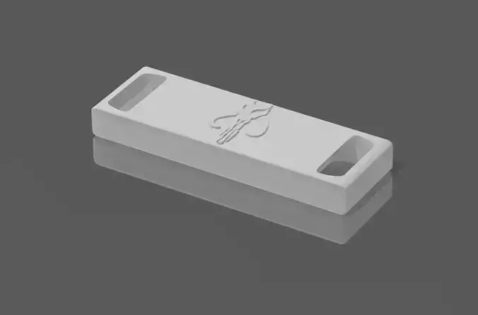 Star Wars Mandalorian Mythosaur Lace Lock Clip