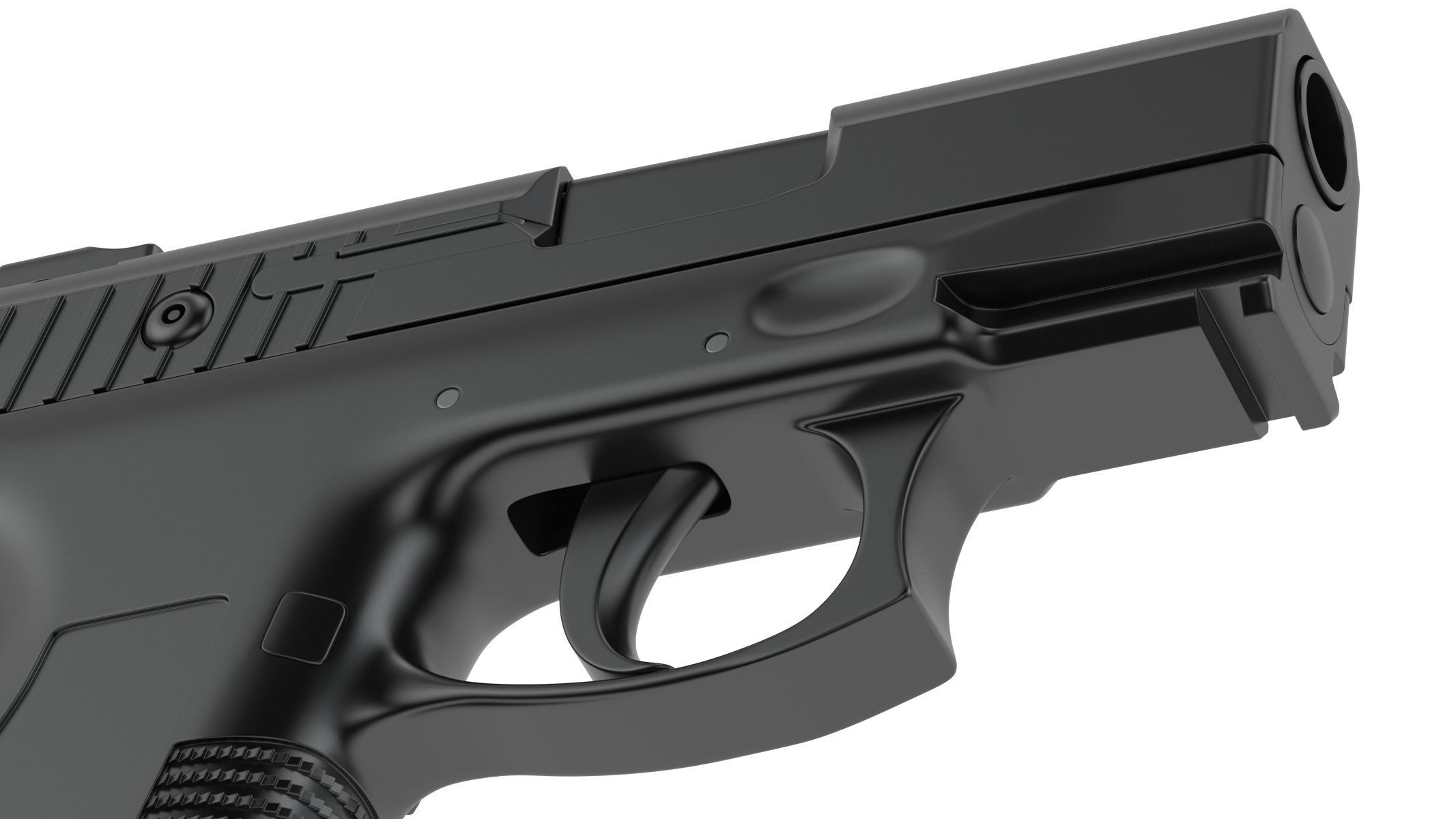 Taurus PT145 3D model_12