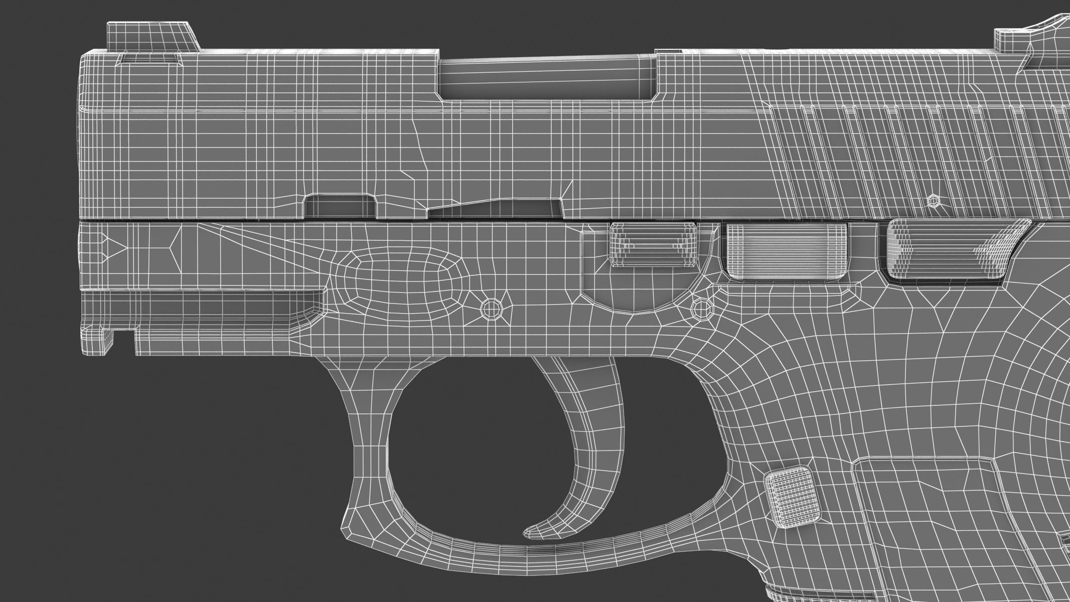 Taurus PT145 3D model_23