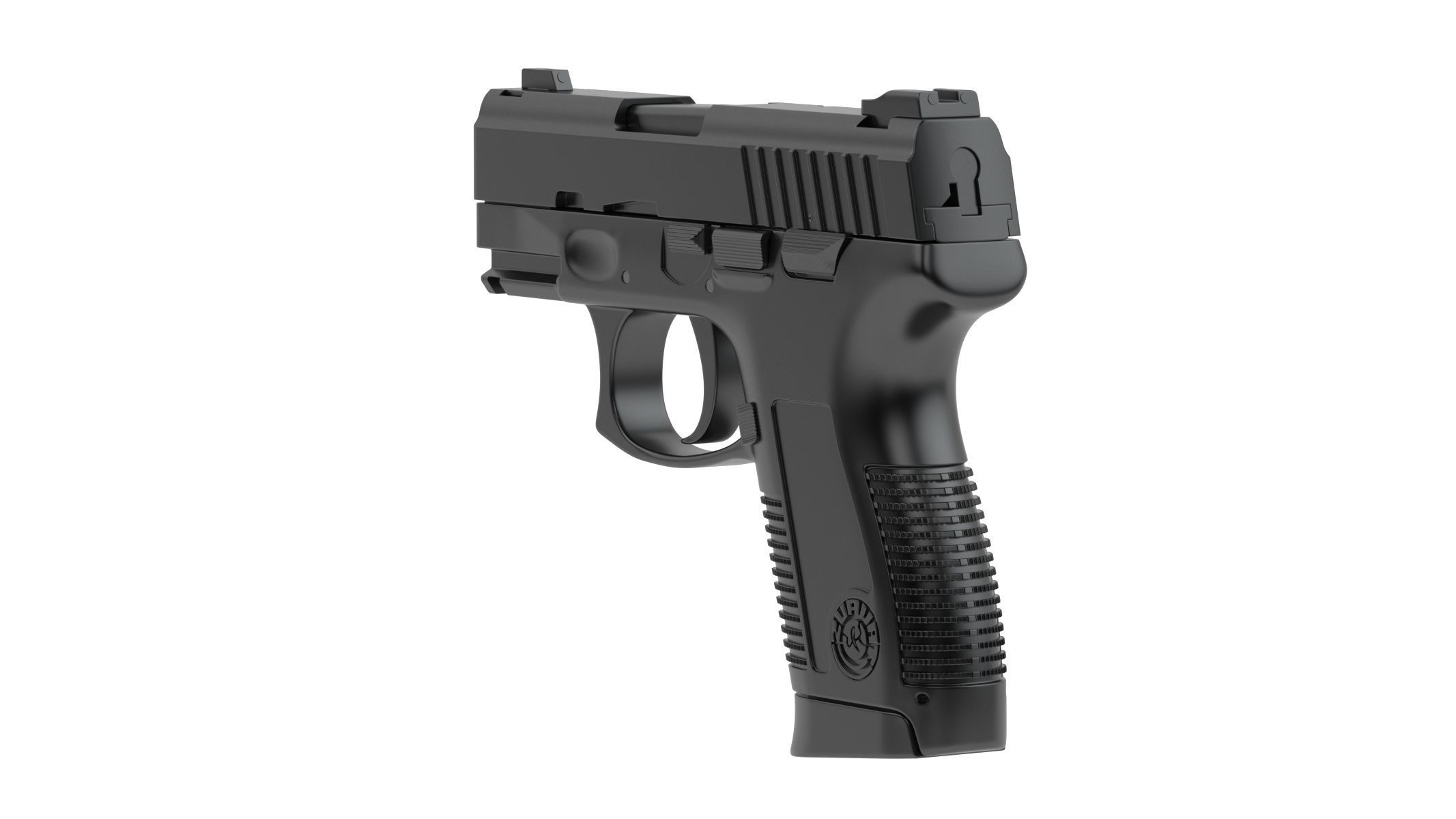 Taurus PT145 3D model_2