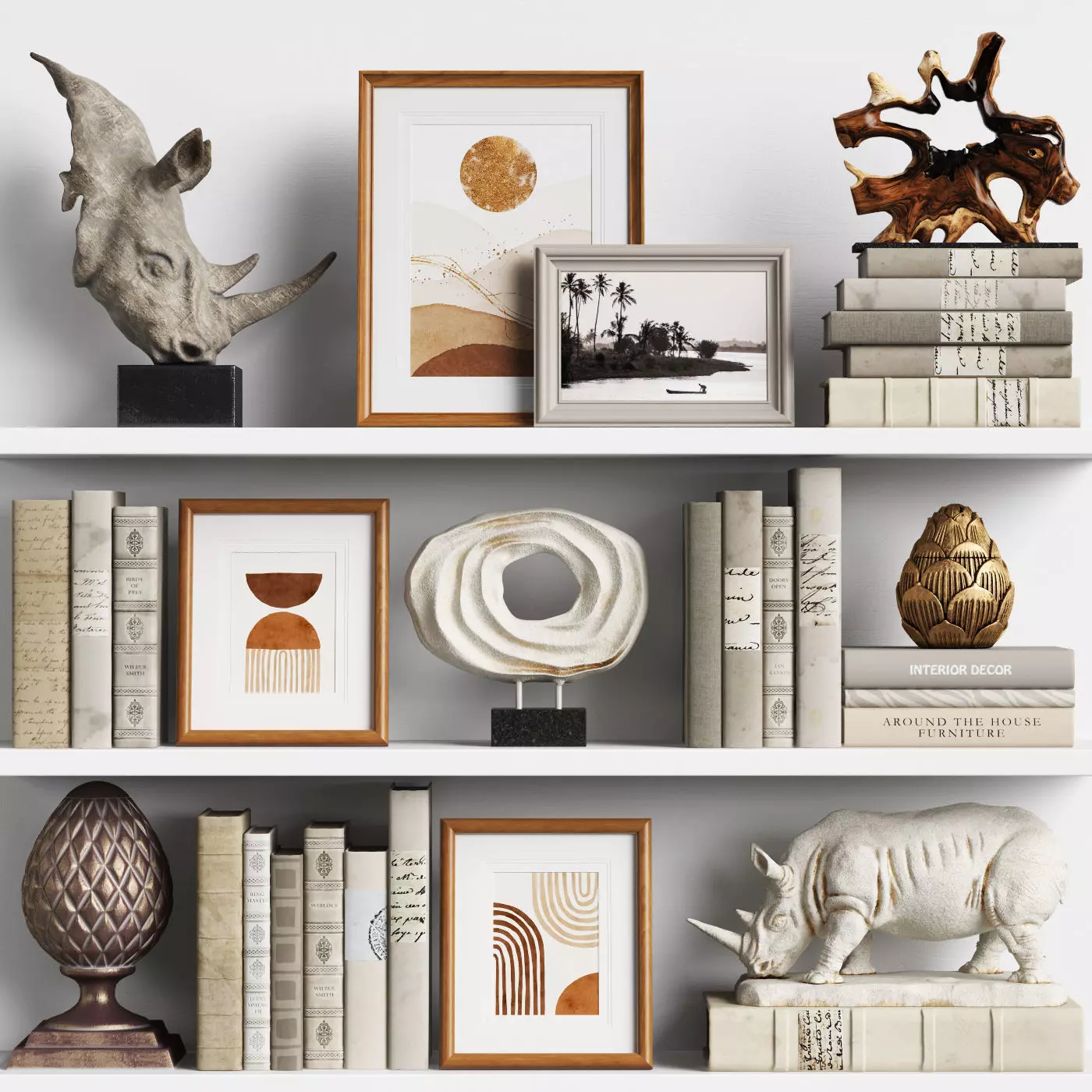 Decor Set 130 3D model_0