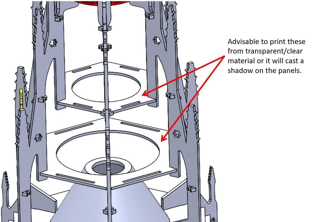 Mikes Cathedral Lamp 3D print model_9