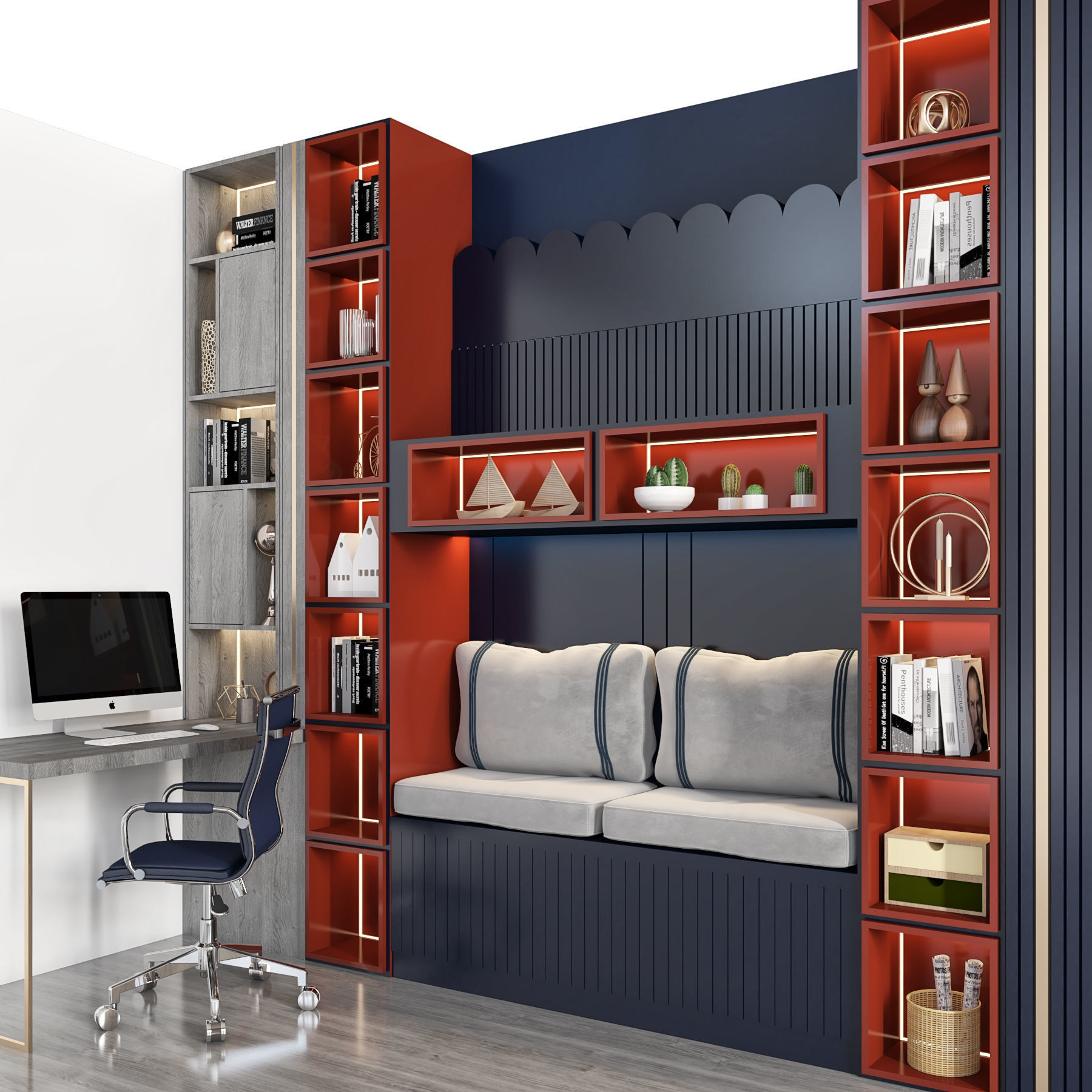 wardrobe 106 3D model_1