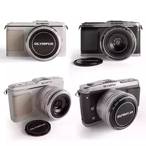 Camera Olympus 3D model