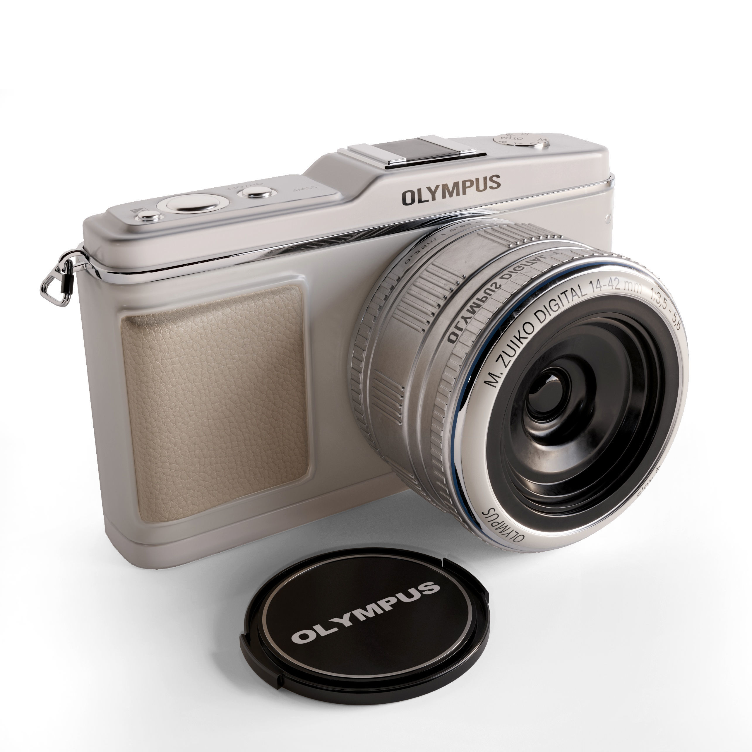 Camera Olympus 3D model_3