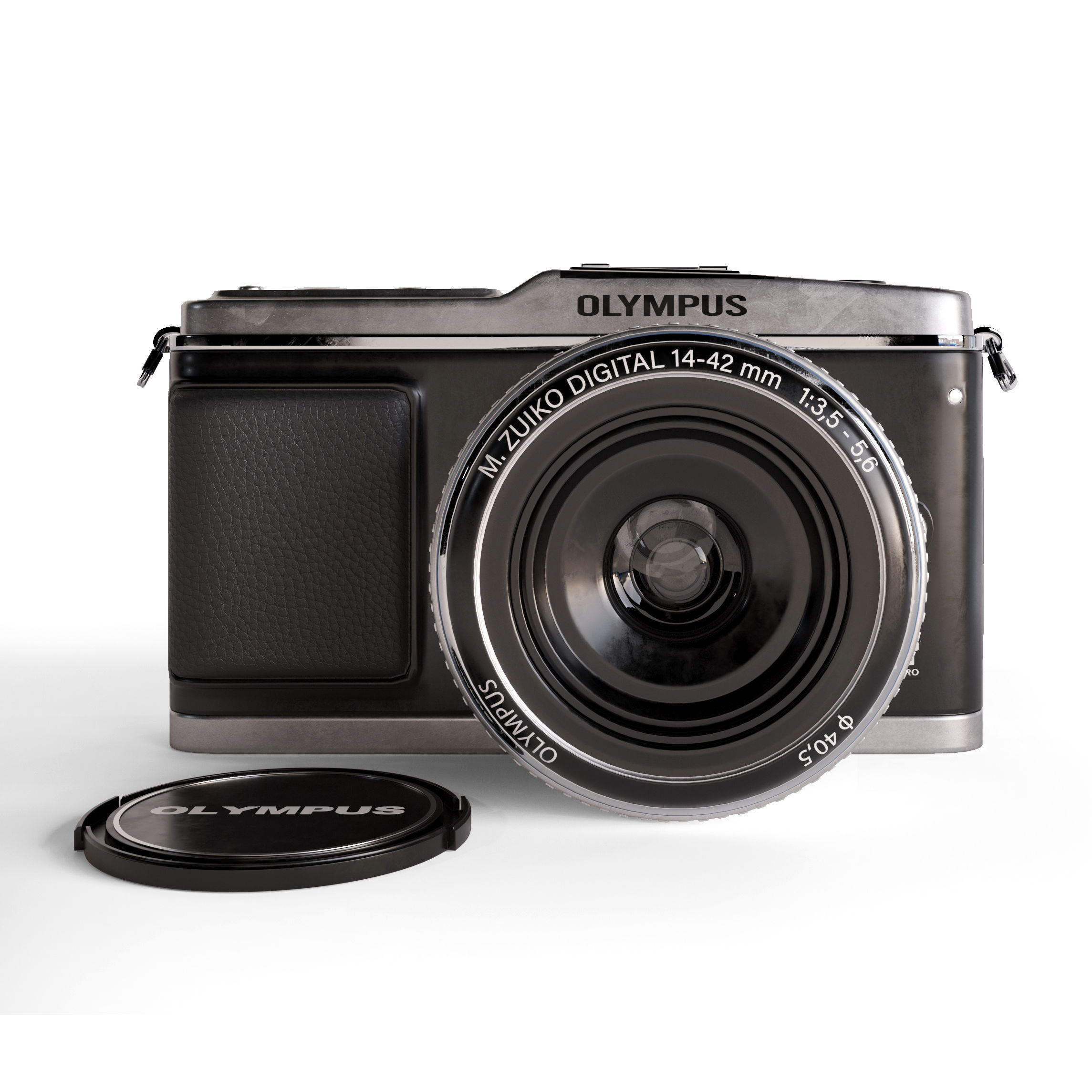 Camera Olympus 3D model_4