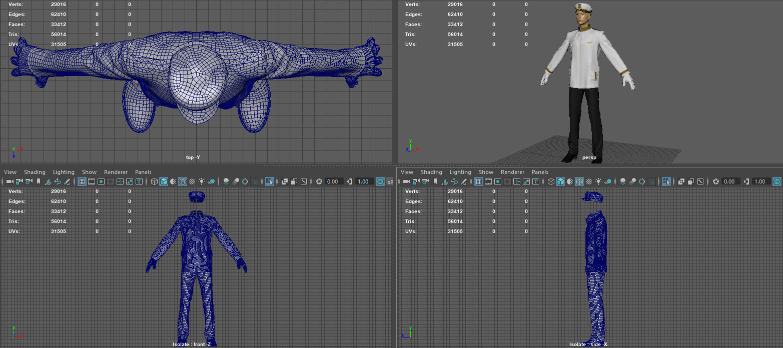 OFFICER MARINE 3D model_12