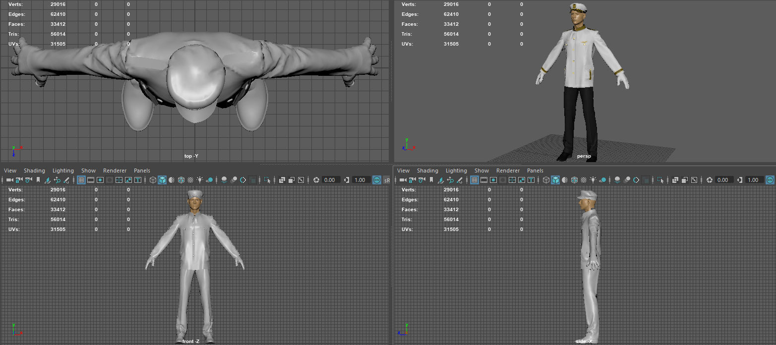 OFFICER MARINE 3D model_11