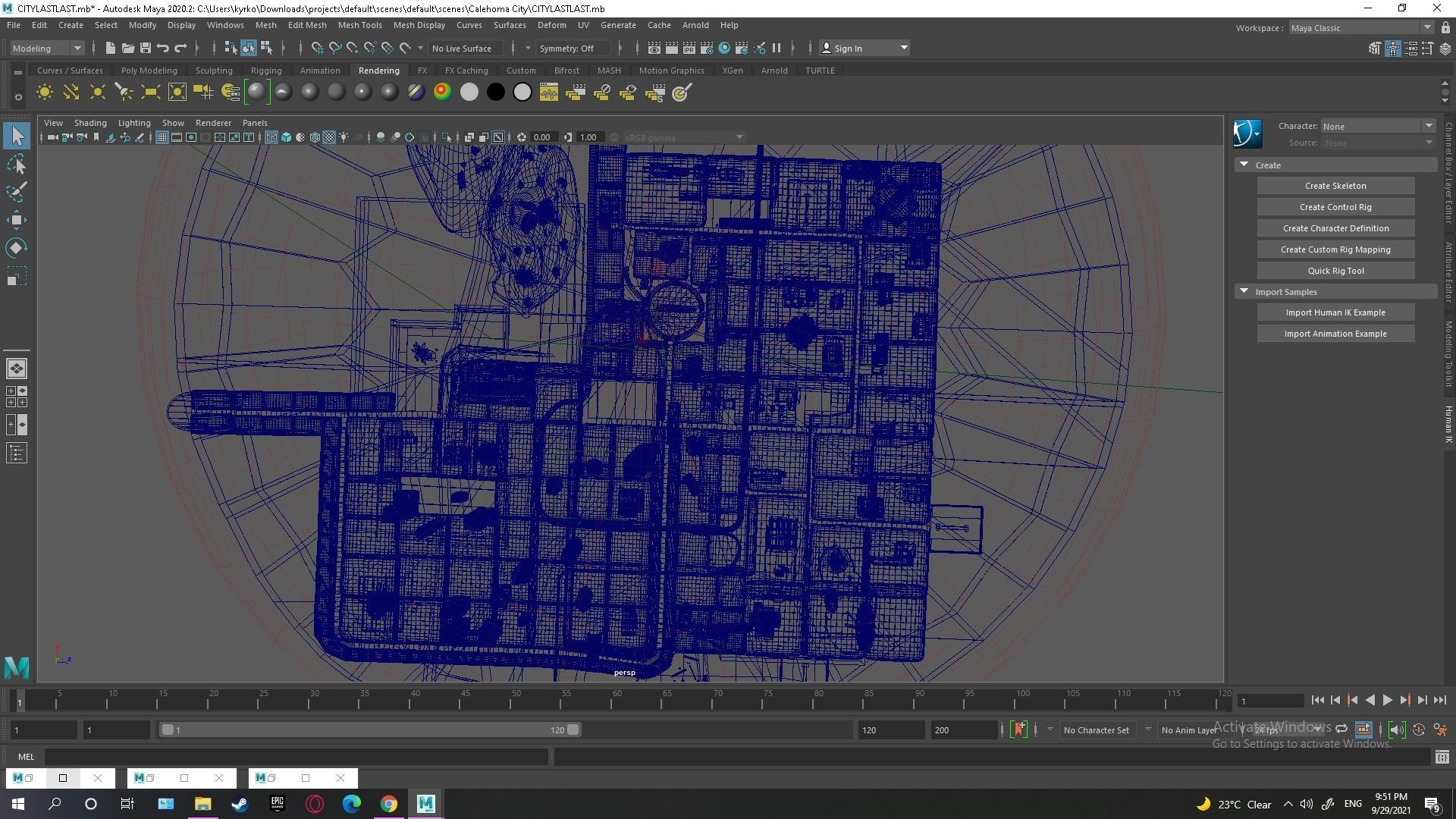 High Poly Belihoma City 3D model_6