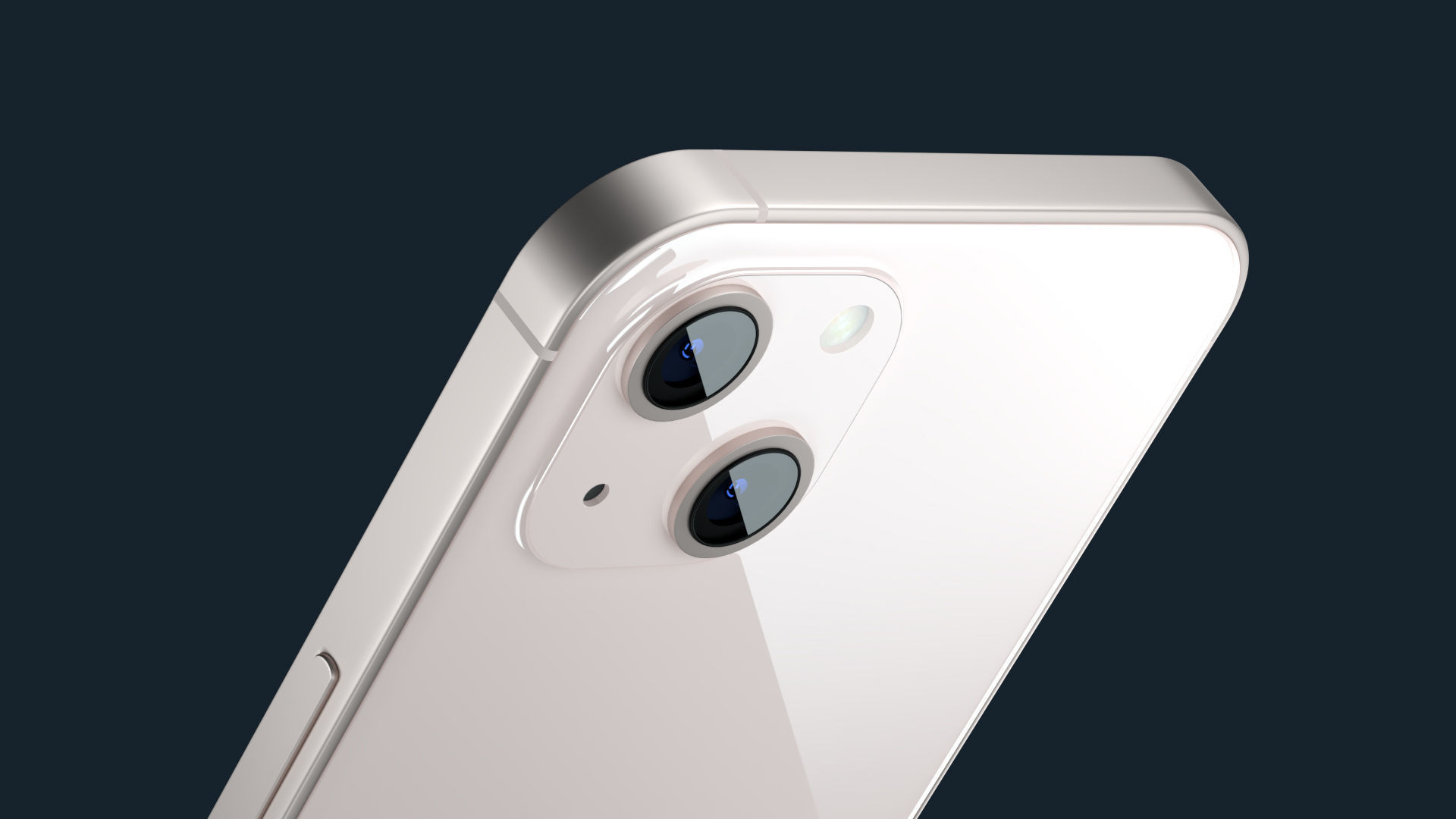 Apple iPhone 13 Pink Pro Scene Low-poly 3D model_2