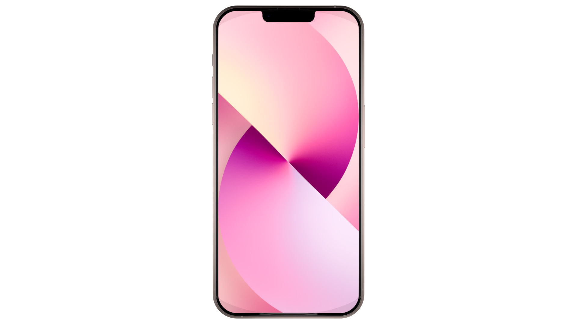 Apple iPhone 13 Pink Pro Scene Low-poly 3D model_6
