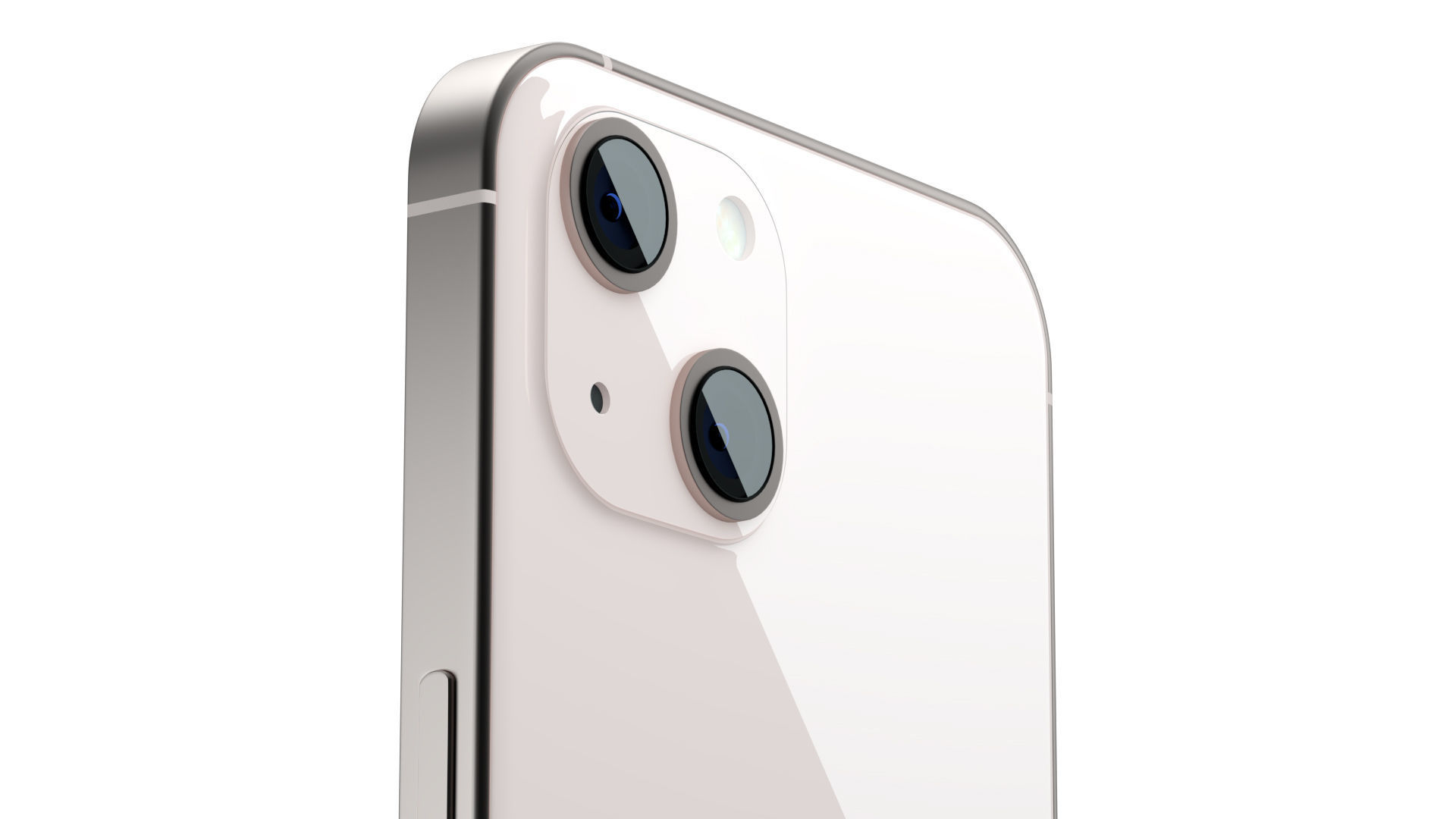 Apple iPhone 13 Pink Pro Scene Low-poly 3D model_1