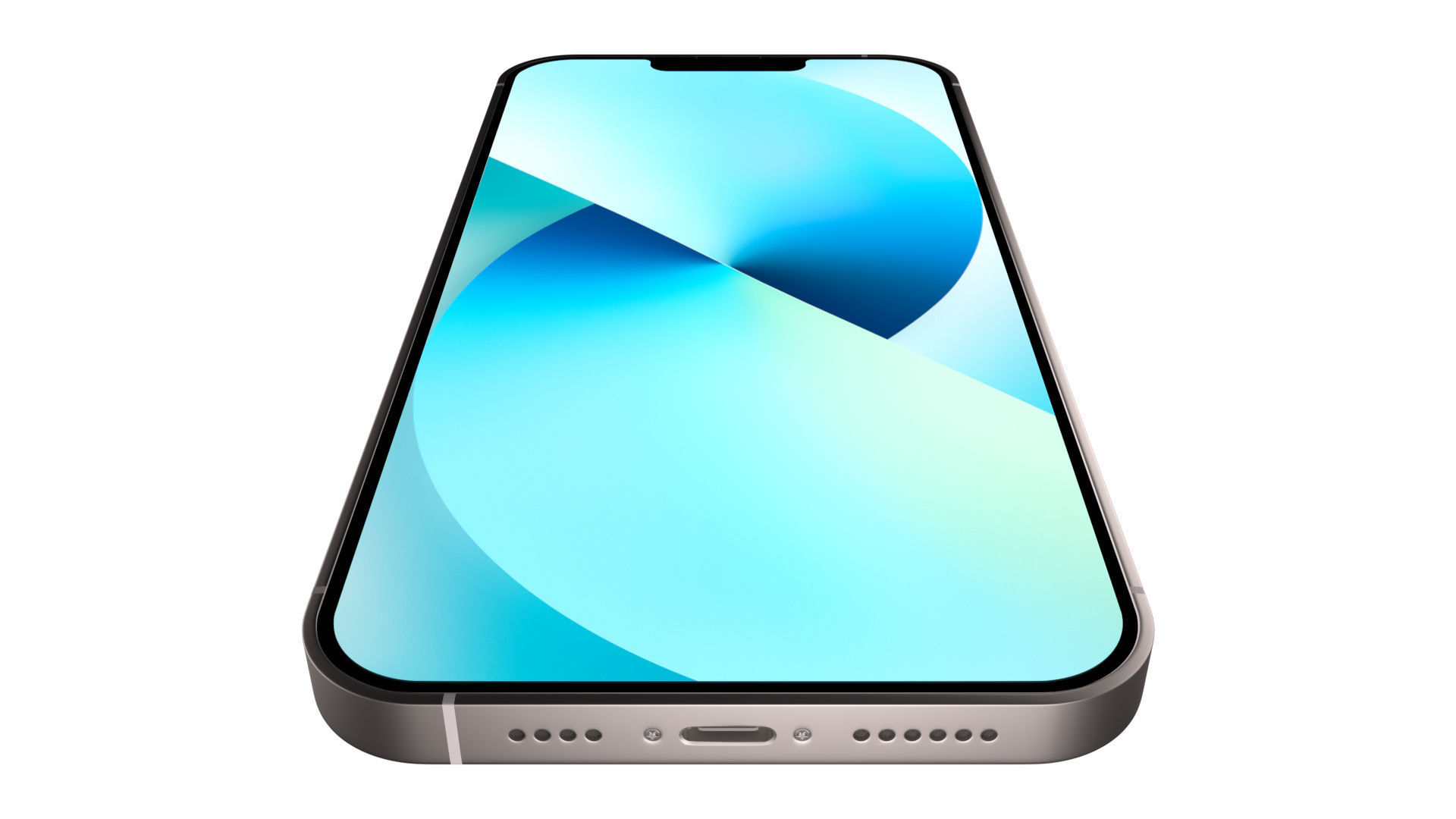 iPhone 13 Starlight Pro Scene Low-poly 3D model_10