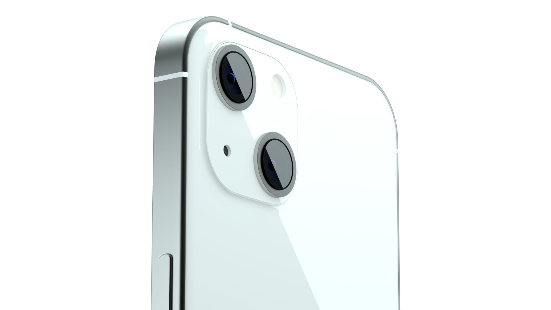 iPhone 13 Starlight Pro Scene Low-poly 3D model_9