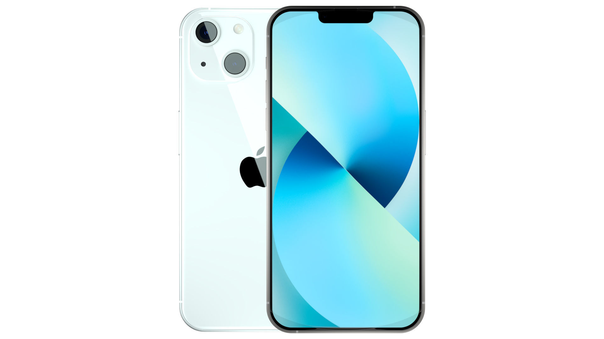 iPhone 13 Starlight Pro Scene Low-poly 3D model_4