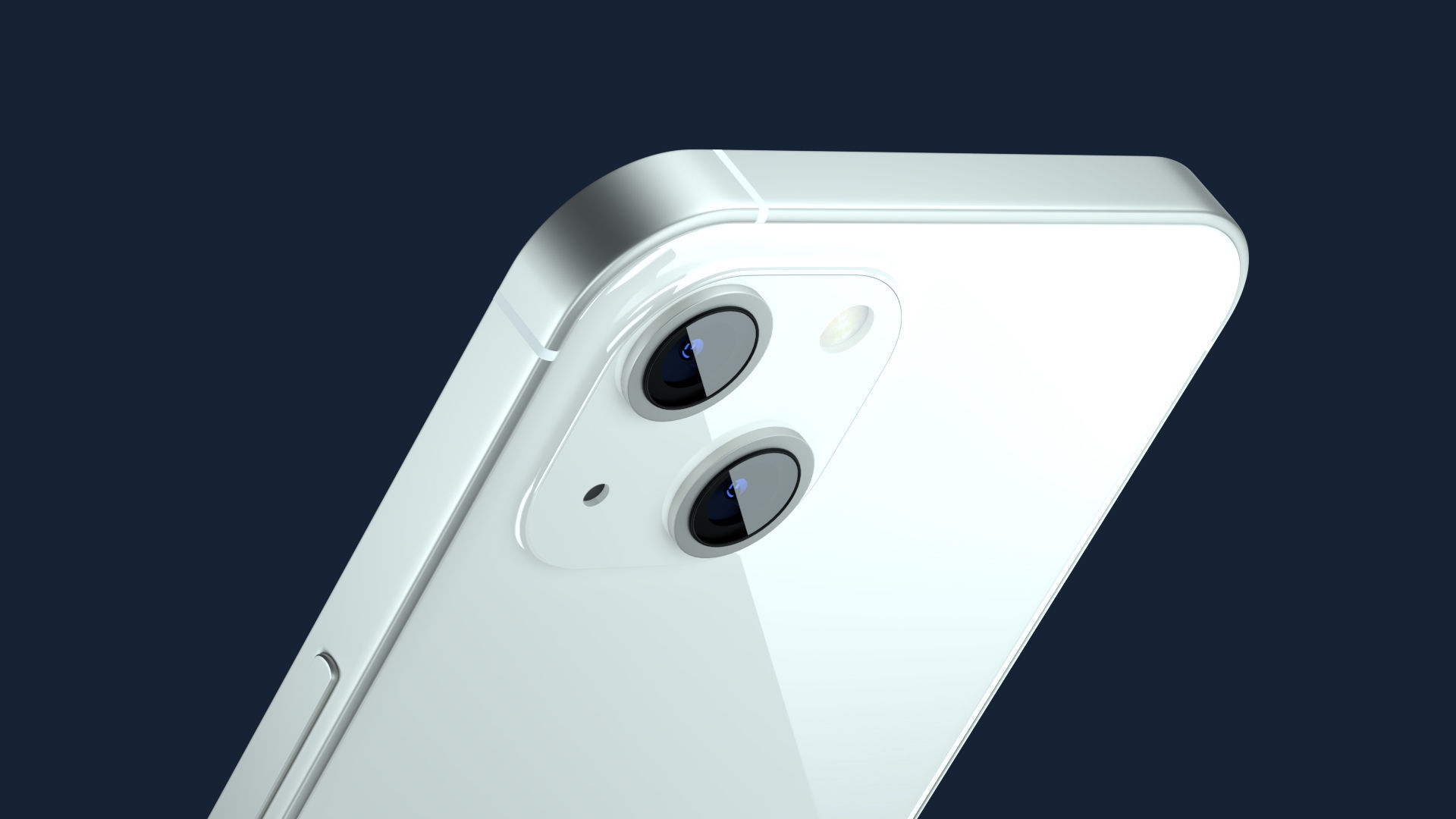 iPhone 13 Starlight Pro Scene Low-poly 3D model_1