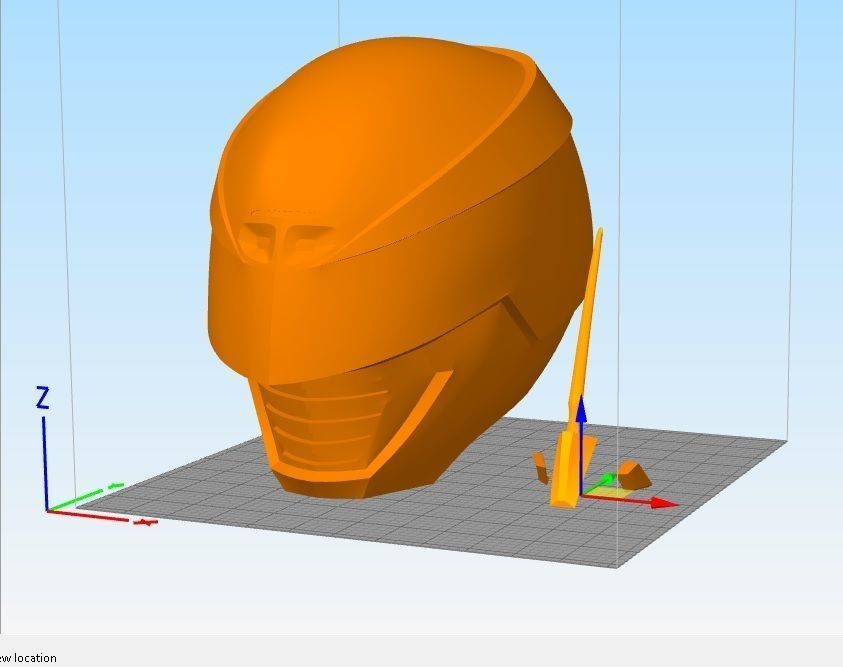 Operation Overdrive Silver Helmet - Boukenger 3D print model_2
