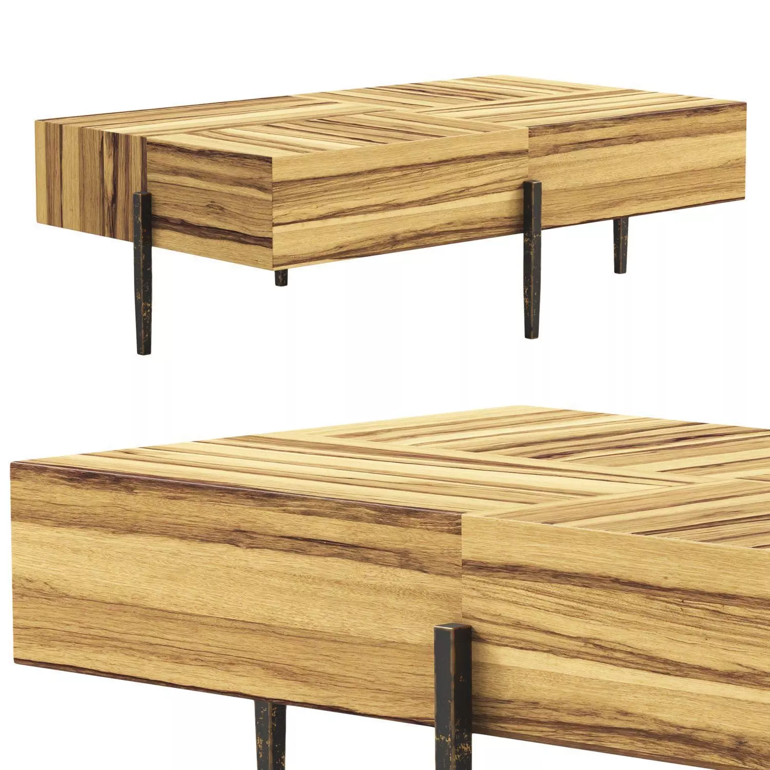 Joybird Declan Coffee Table 3D model_0
