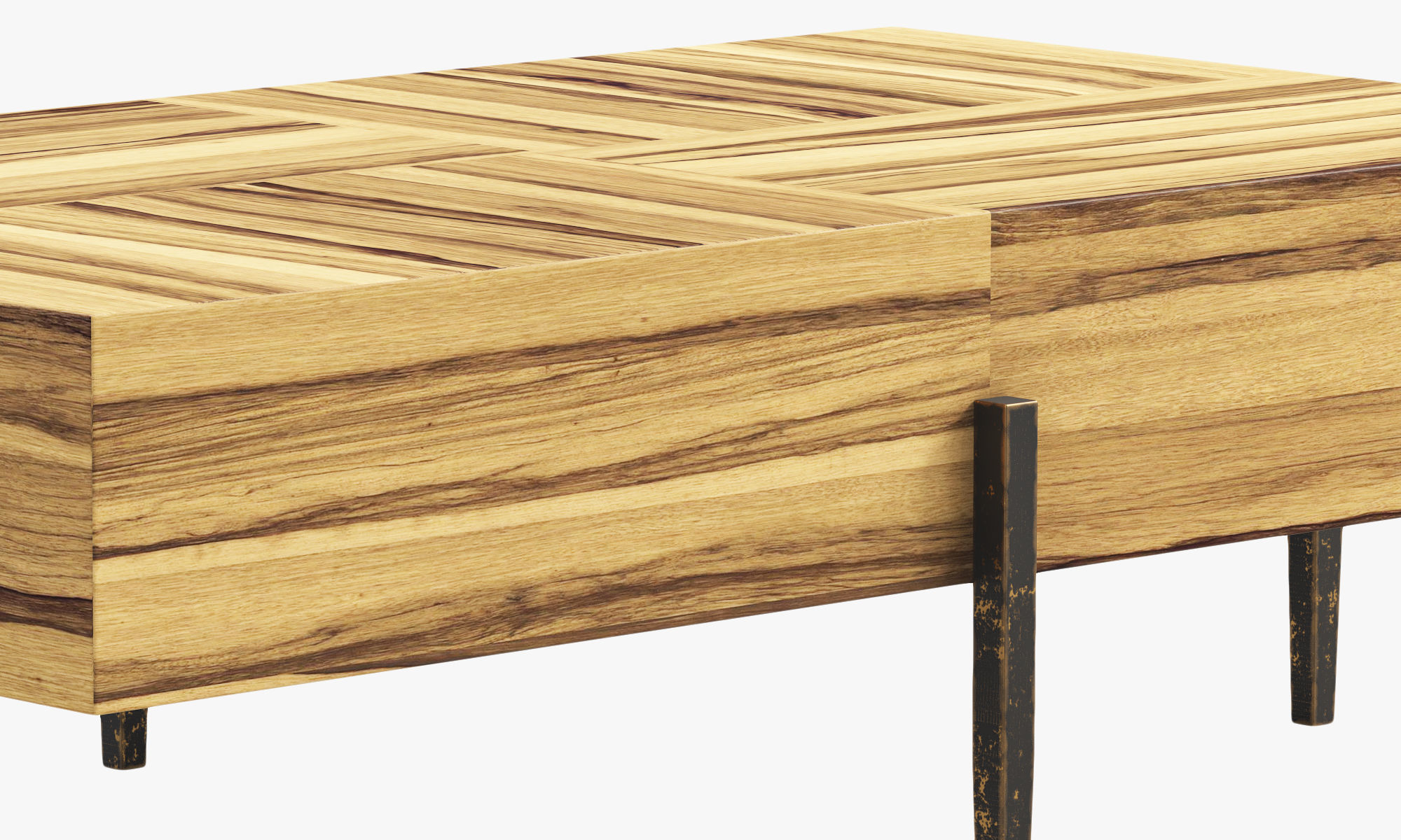 Joybird Declan Coffee Table 3D model_2