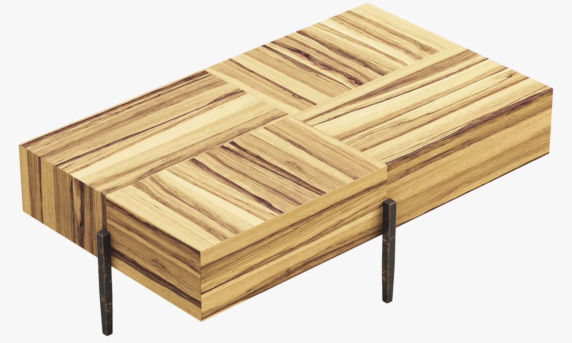 Joybird Declan Coffee Table 3D model_5