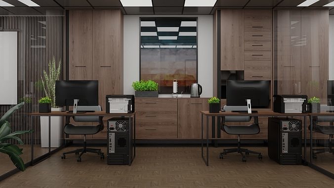 Office 3D model 3