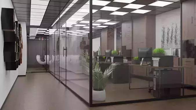 Office 3D model