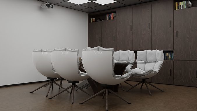 Office 3D model 7