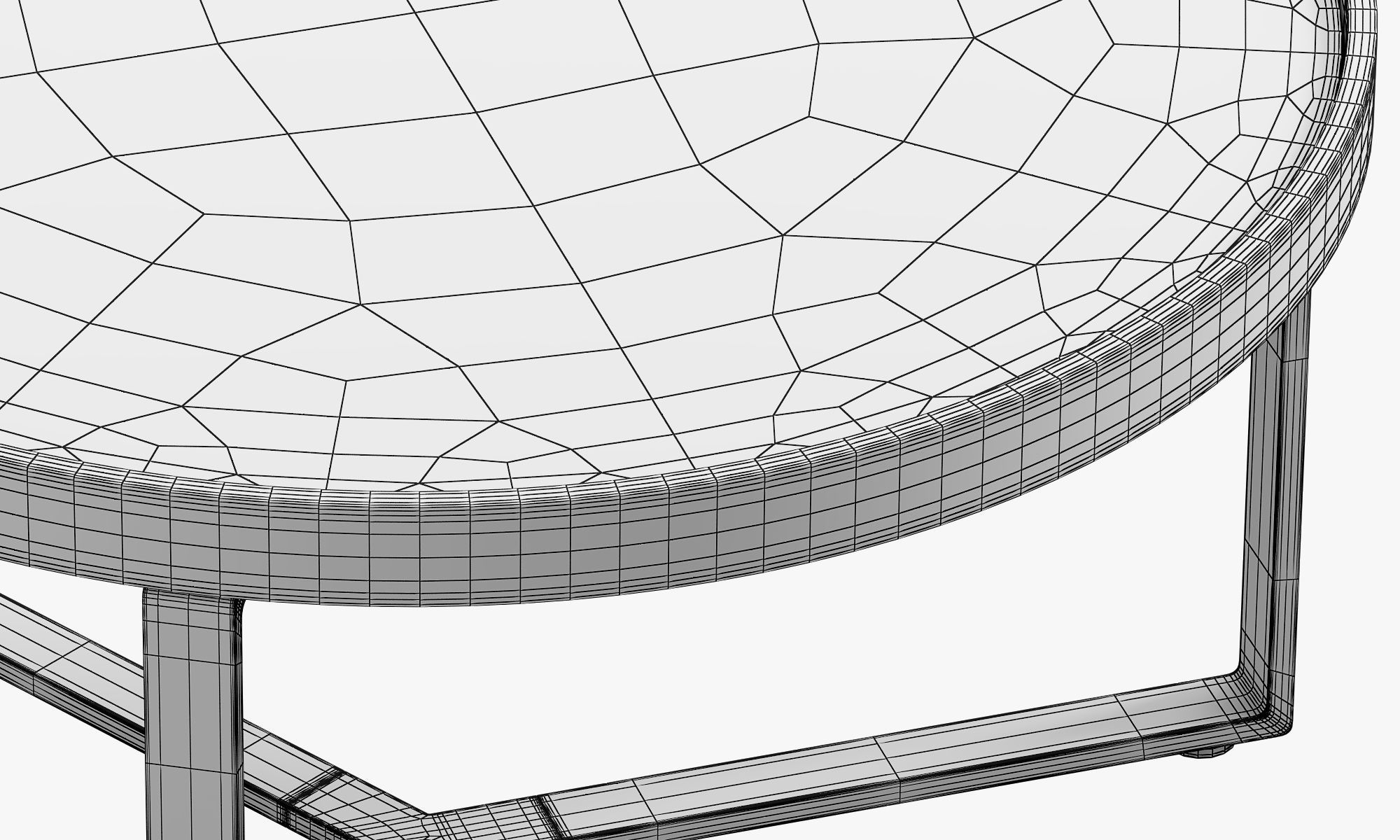 Joybird Mindy Coffee Table 3D model_7