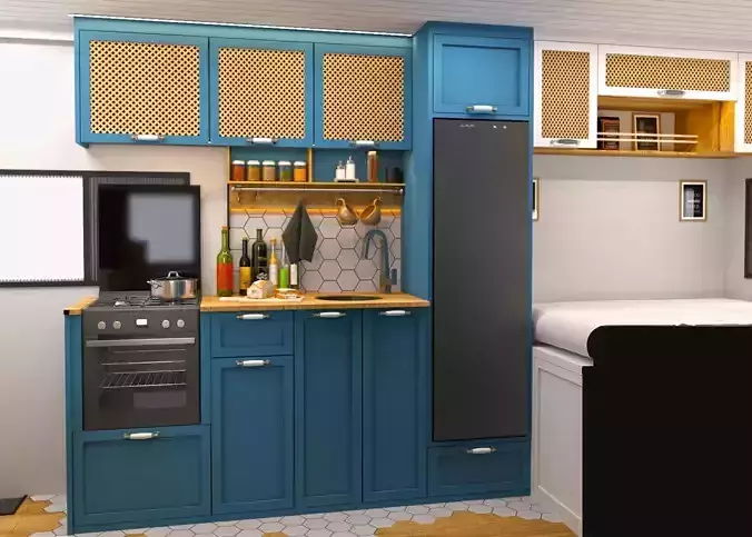 Fiat ducato 17m3 caravan interior design