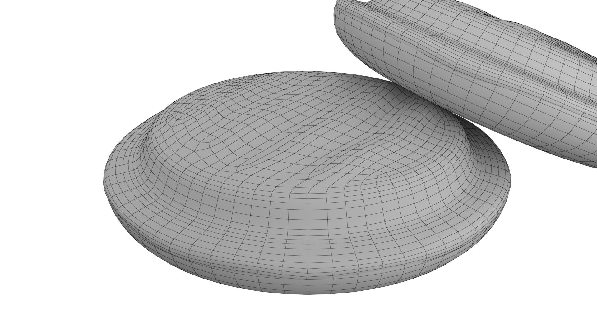 Cookies chocolate and filled 3D model_16