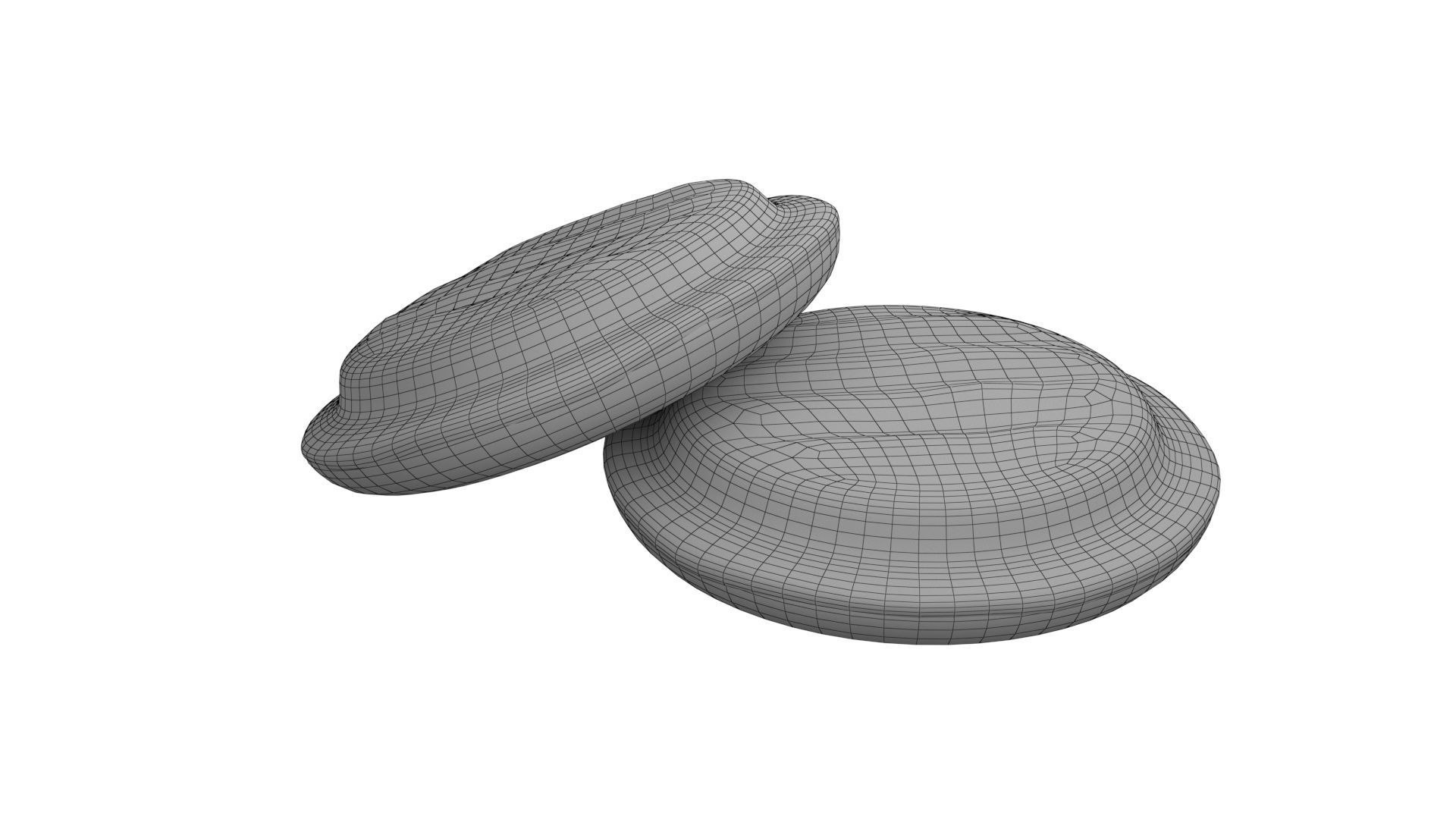 Cookies chocolate and filled 3D model_12