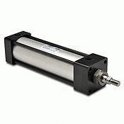 NITRA Pneumatic NFPA Cylinder, 2-inch Bore, 3-inch Stroke, 1/... Free 3D model