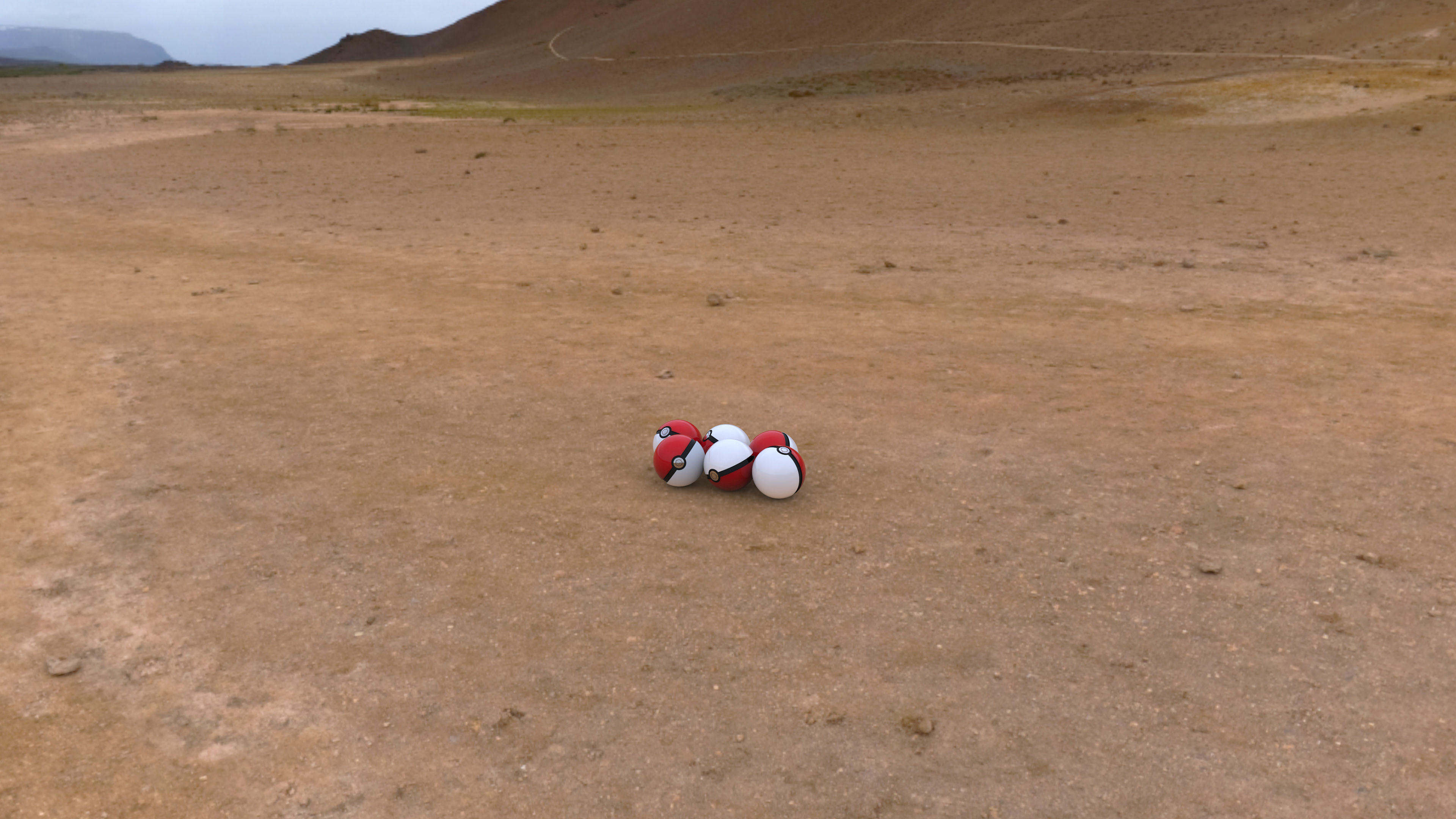 Pokeball - 2 variants in 8 cm and 10 cm 3D print model_12