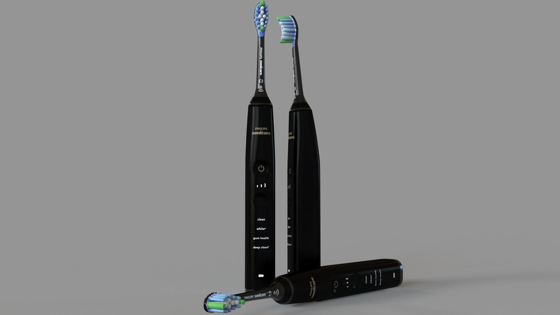 Philips Sonicare Diamond Clean Rechargeable Electric Toothbrush 3D model_1