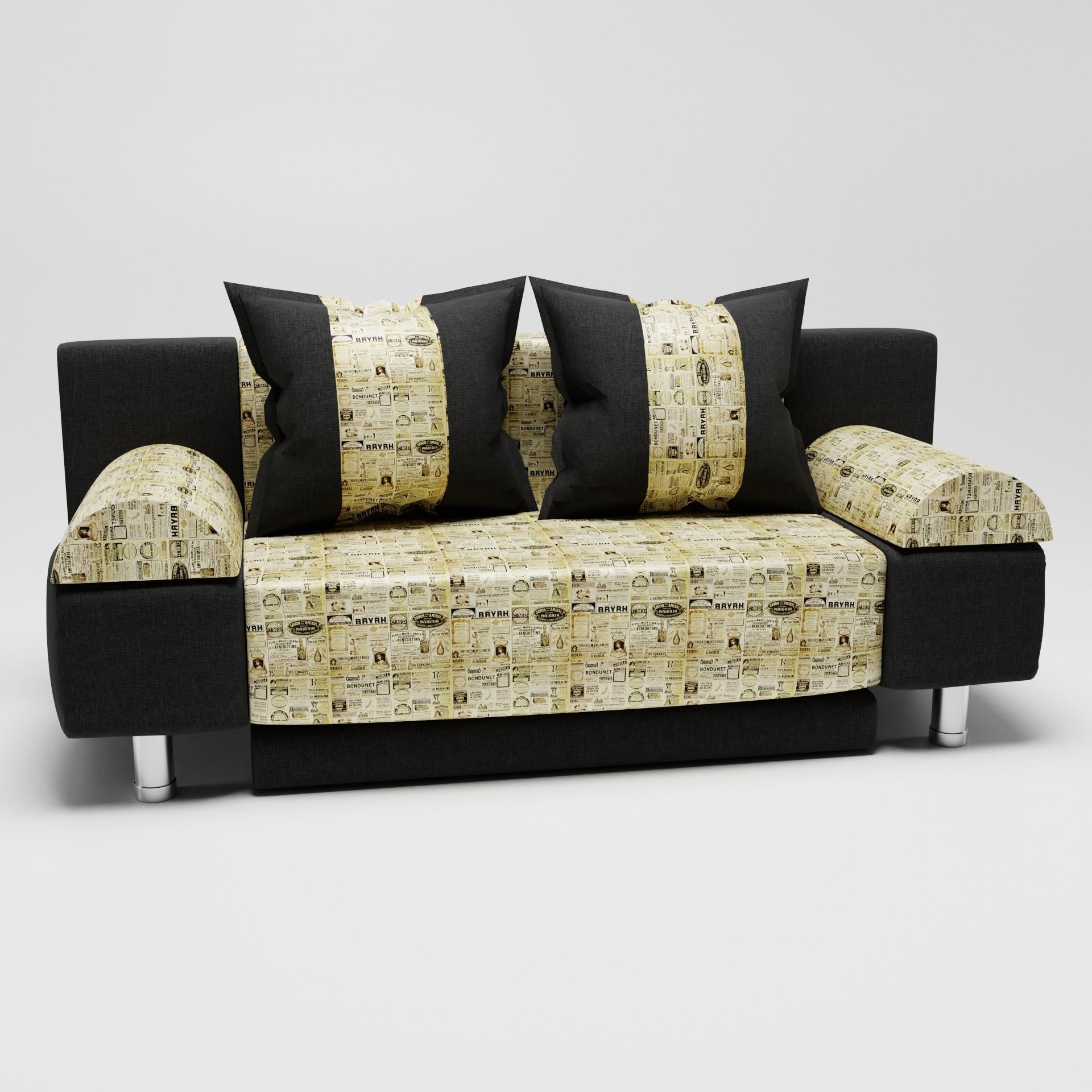 Sofa Madrid 3D model_0