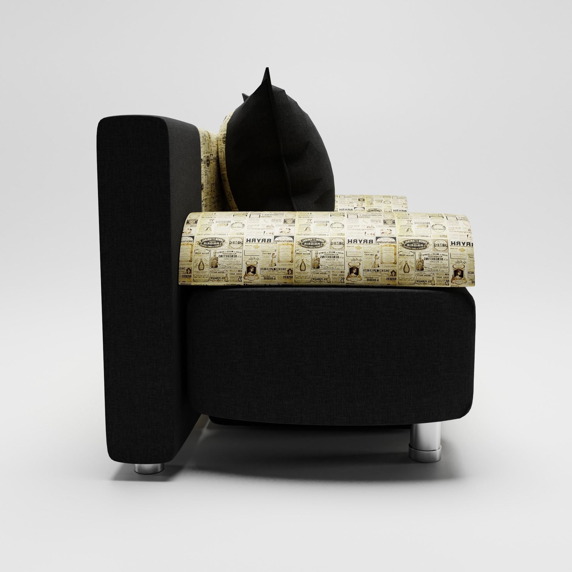 Sofa Madrid 3D model_1